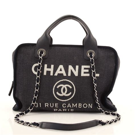 chanel bowling bag replica|Chanel deauville bowling bag.